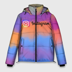 Мужская зимняя куртка 3D с принтом Instagram в городе Новоалтайск, верх — 100% полиэстер; подкладка — 100% полиэстер; утеплитель — 100% полиэстер | длина ниже бедра, свободный силуэт Оверсайз. Есть воротник-стойка, отстегивающийся капюшон и ветрозащитная планка. 

Боковые карманы с листочкой на кнопках и внутренний карман на молнии. | insta | instagram | instagramm | social | видео | инста | инстаграм | инстаграмм | приложение | социальная сеть | фото
