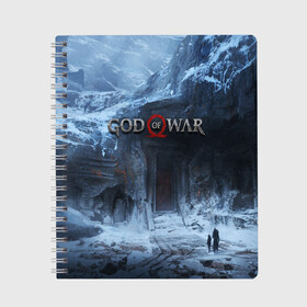 Тетрадь с принтом GOD OF WAR в городе Новоалтайск, 100% бумага | 48 листов, плотность листов — 60 г/м2, плотность картонной обложки — 250 г/м2. Листы скреплены сбоку удобной пружинной спиралью. Уголки страниц и обложки скругленные. Цвет линий — светло-серый
 | atreus | god of war | kratos | playstation | атрей | бог войны | кратос