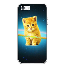 Чехол для iPhone 5/5S матовый с принтом Рыжий Котик в городе Новоалтайск, Силикон | Область печати: задняя сторона чехла, без боковых панелей | cat | cats | животные | киса | киска | кот | котики | коты | котэ | кошка | природа