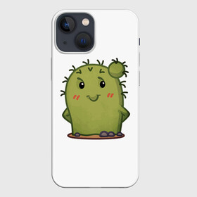 Чехол для iPhone 13 mini с принтом кактус в городе Новоалтайск,  |  | emoji рисунок | kaktus | кактус | кактусик | смайл | стикер | эмоджи