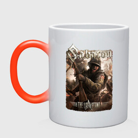 Кружка хамелеон с принтом Sabaton The Last stand в городе Новоалтайск, керамика | меняет цвет при нагревании, емкость 330 мл | Тематика изображения на принте: sabaton | металл | музыка | рок