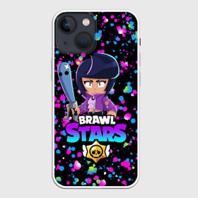 Чехол для iPhone 13 mini с принтом BRAWL STARS BIBI в городе Новоалтайск,  |  | brawl stars | crow | leon | leon shark | leon werewolf | sally leon | shark | stars | werewolf | акула | берли | ворон | леон | леон акула | оборотень | оборотень леон | спайк | эль примо