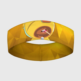 Повязка на голову 3D с принтом BRAWL STARS SALLY LEON в городе Новоалтайск,  |  | bibi | brawl stars | crow | el brown | leon | leon shark | max | sally leon | shark | stars | акула | биби | ворон | леон