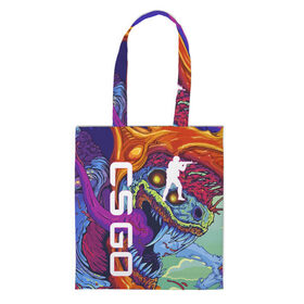 Шоппер 3D с принтом CS GO HYPERBEAST | КС ГО ХАЙПЕРБИСТ в городе Новоалтайск, 100% полиэстер | Плотность: 200 г/м2; Размер: 34×35 см; Высота лямок: 30 см | astralis | awp | counter strike | cs go | cs go global offensive | cs:go | faze clan | hyper beast | team liquid | астралис | кс го | тим ликвид | фейз клан | хайпер бист