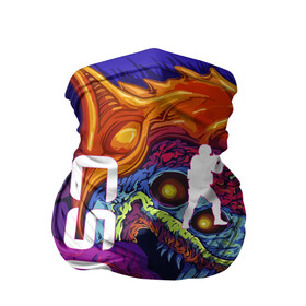 Бандана-труба 3D с принтом CS GO HYPERBEAST | КС ГО ХАЙПЕРБИСТ в городе Новоалтайск, 100% полиэстер, ткань с особыми свойствами — Activecool | плотность 150‒180 г/м2; хорошо тянется, но сохраняет форму | astralis | awp | counter strike | cs go | cs go global offensive | cs:go | faze clan | hyper beast | team liquid | астралис | кс го | тим ликвид | фейз клан | хайпер бист