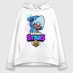 Женское худи Oversize хлопок с принтом Brawl Stars LEON SHARK в городе Новоалтайск, френч-терри — 70% хлопок, 30% полиэстер. Мягкий теплый начес внутри —100% хлопок | боковые карманы, эластичные манжеты и нижняя кромка, капюшон на магнитной кнопке | brawl | brawl stars | crow | leon | sally | shark | stars | акула | бравл | бравл старс | браво старс | игра | компьютерная | кров | леон | леон акула | онлайн | старс | шарк