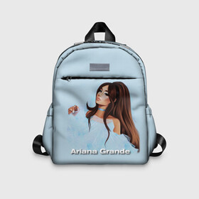 Детский рюкзак 3D с принтом Ariana Grande (Ариана Гранде) в городе Новоалтайск, 100% полиэстер | лямки с регулируемой длиной, сверху петелька, чтобы рюкзак можно было повесить на вешалку. Основное отделение закрывается на молнию, как и внешний карман. Внутри дополнительный карман. По бокам два дополнительных кармашка | ariana grande | актриса | американская певица | ариана | ариана гранде | гранде | девушка | музыка | певица | песни | продюсер