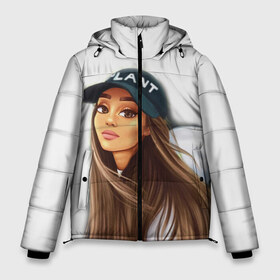 Мужская зимняя куртка 3D с принтом Ariana Grande (Ариана Гранде) в городе Новоалтайск, верх — 100% полиэстер; подкладка — 100% полиэстер; утеплитель — 100% полиэстер | длина ниже бедра, свободный силуэт Оверсайз. Есть воротник-стойка, отстегивающийся капюшон и ветрозащитная планка. 

Боковые карманы с листочкой на кнопках и внутренний карман на молнии. | ariana grande | актриса | американская певица | ариана | ариана гранде | гранде | девушка | музыка | певица | песни | продюсер