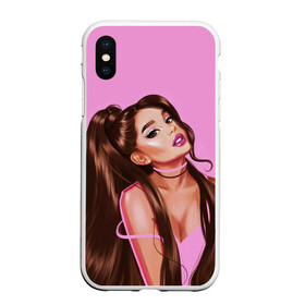 Чехол для iPhone XS Max матовый Ariana Grande (Ариана Гранде): в городе Новоалтайск, Силикон | Область печати: задняя сторона чехла, без боковых панелей | ariana grande | актриса | американская певица | ариана | ариана гранде | гранде | девушка | музыка | певица | песни | продюсер