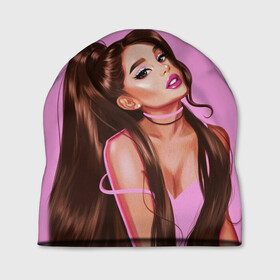 Шапка 3D с принтом Ariana Grande (Ариана Гранде) в городе Новоалтайск, 100% полиэстер | универсальный размер, печать по всей поверхности изделия | ariana grande | актриса | американская певица | ариана | ариана гранде | гранде | девушка | музыка | певица | песни | продюсер