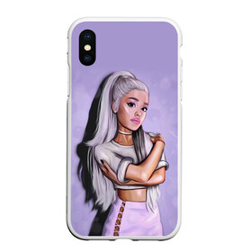 Чехол для iPhone XS Max матовый Ariana Grande (Ариана Гранде): в городе Новоалтайск, Силикон | Область печати: задняя сторона чехла, без боковых панелей | ariana grande | актриса | американская певица | ариана | ариана гранде | гранде | девушка | музыка | певица | песни | продюсер