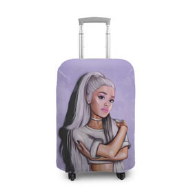 Чехол для чемодана 3D с принтом Ariana Grande (Ариана Гранде) в городе Новоалтайск, 86% полиэфир, 14% спандекс | двустороннее нанесение принта, прорези для ручек и колес | ariana grande | актриса | американская певица | ариана | ариана гранде | гранде | девушка | музыка | певица | песни | продюсер