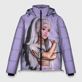 Мужская зимняя куртка 3D с принтом Ariana Grande (Ариана Гранде) в городе Новоалтайск, верх — 100% полиэстер; подкладка — 100% полиэстер; утеплитель — 100% полиэстер | длина ниже бедра, свободный силуэт Оверсайз. Есть воротник-стойка, отстегивающийся капюшон и ветрозащитная планка. 

Боковые карманы с листочкой на кнопках и внутренний карман на молнии. | ariana grande | актриса | американская певица | ариана | ариана гранде | гранде | девушка | музыка | певица | песни | продюсер