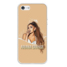 Чехол для iPhone 5/5S матовый с принтом Ariana Grande (Ариана Гранде) в городе Новоалтайск, Силикон | Область печати: задняя сторона чехла, без боковых панелей | ariana grande | актриса | американская певица | ариана | ариана гранде | гранде | девушка | музыка | певица | песни | продюсер