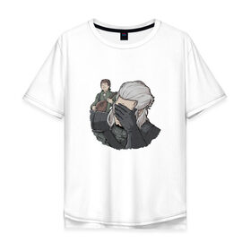 Мужская футболка хлопок Oversize с принтом The Witcher Facepalm в городе Новоалтайск, 100% хлопок | свободный крой, круглый ворот, “спинка” длиннее передней части | andrzej | cavill | ciri | geralt | henry | netflix | rivia | sapkowski | witcher | анджей | ведьмак | генри | геральт | йеннифэ | кавилл | лютик | ривия | сапковский | цири | цирилла