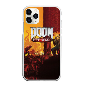 Чехол для iPhone 11 Pro Max матовый с принтом DOOM eternal 2020 в городе Новоалтайск, Силикон |  | 2020 | dom | doom | eternal | fortnite | pubg | дом | дум | дуум | пабг | пубг | фортнайт