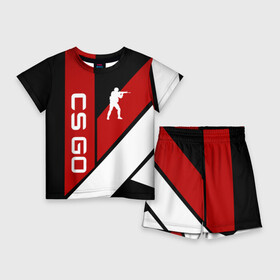Детский костюм с шортами 3D с принтом CS GO в городе Новоалтайск,  |  | astralis | awp | counter strike | cs go | cs go global offensive | cs:go | faze clan | hyper beast | team liquid | астралис | кс го | тим ликвид | фейз клан | хайпер бист