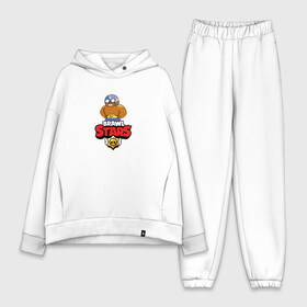 Женский костюм хлопок Oversize с принтом BRAWL STARS:ЭЛЬ ПРИМО в городе Новоалтайск,  |  | bibi | brawl stars | brock | bull | crow | dinomike | el primo | leon | mobile game | nita | poko | ricochet | stars | tara | бравл старс | ворон | леон | мобильные игры