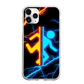 Чехол для iPhone 11 Pro матовый с принтом PORTAL в городе Новоалтайск, Силикон |  | aperture laboratories | glados | portal | portal 2 | valve | гладос | портал | портал 2 | челл