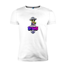 Мужская футболка премиум с принтом BRAWL STARS:ПОКО в городе Новоалтайск, 92% хлопок, 8% лайкра | приталенный силуэт, круглый вырез ворота, длина до линии бедра, короткий рукав | bibi | brawl stars | brock | bull | crow | dinomike | el primo | leon | mobile game | nita | poko | ricochet | stars | tara | бравл старс | ворон | леон | мобильные игры