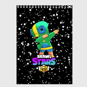 Скетчбук с принтом Brawl Stars Leon Dab в городе Новоалтайск, 100% бумага
 | 48 листов, плотность листов — 100 г/м2, плотность картонной обложки — 250 г/м2. Листы скреплены сверху удобной пружинной спиралью | brawl | computer | dab | dance | game | gesture | hero | leon | main | moba | stars | герой | главный | даб | драки | жест | звезды | игра | компьютерная | лев | моба | танец