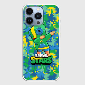 Чехол для iPhone 13 Pro с принтом Brawl Stars Leon, Dab в городе Новоалтайск,  |  | brawl | computer | dab | dance | game | gesture | hero | leon | main | moba | stars | герой | главный | даб | драки | жест | звезды | игра | компьютерная | лев | моба | танец