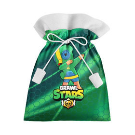 Подарочный 3D мешок с принтом Brawl Stars Leon, Dab в городе Новоалтайск, 100% полиэстер | Размер: 29*39 см | Тематика изображения на принте: brawl | computer | dab | dance | game | gesture | hero | leon | main | moba | stars | герой | главный | даб | драки | жест | звезды | игра | компьютерная | лев | моба | танец