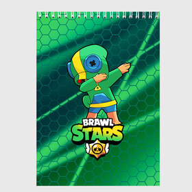 Скетчбук с принтом Brawl Stars Leon Dab в городе Новоалтайск, 100% бумага
 | 48 листов, плотность листов — 100 г/м2, плотность картонной обложки — 250 г/м2. Листы скреплены сверху удобной пружинной спиралью | brawl | computer | dab | dance | game | gesture | hero | leon | main | moba | stars | герой | главный | даб | драки | жест | звезды | игра | компьютерная | лев | моба | танец