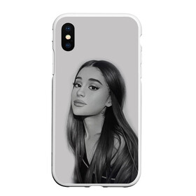 Чехол для iPhone XS Max матовый Ariana Grande (Ариана Гранде): в городе Новоалтайск, Силикон | Область печати: задняя сторона чехла, без боковых панелей | ariana grande | актриса | американская певица | ариана | ариана гранде | гранде | девушка | музыка | певица | песни | продюсер