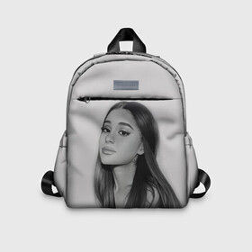Детский рюкзак 3D с принтом Ariana Grande (Ариана Гранде) в городе Новоалтайск, 100% полиэстер | лямки с регулируемой длиной, сверху петелька, чтобы рюкзак можно было повесить на вешалку. Основное отделение закрывается на молнию, как и внешний карман. Внутри дополнительный карман. По бокам два дополнительных кармашка | ariana grande | актриса | американская певица | ариана | ариана гранде | гранде | девушка | музыка | певица | песни | продюсер