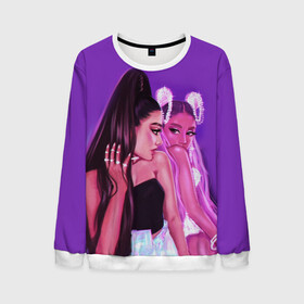 Мужской свитшот 3D с принтом Ariana Grande (Ариана Гранде) в городе Новоалтайск, 100% полиэстер с мягким внутренним слоем | круглый вырез горловины, мягкая резинка на манжетах и поясе, свободная посадка по фигуре | ariana grande | актриса | американская певица | ариана | ариана гранде | гранде | девушка | музыка | певица | песни | продюсер