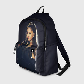 Рюкзак 3D с принтом Ariana Grande (Ариана Гранде) в городе Новоалтайск, 100% полиэстер | лямки с регулируемой длиной, сверху петелька, чтобы рюкзак можно было повесить на вешалку. Основное отделение закрывается на молнию, как и внешний карман. Внутри два дополнительных кармана, один из которых закрывается на молнию. По бокам два дополнительных кармашка | ariana grande | актриса | американская певица | ариана | ариана гранде | гранде | девушка | музыка | певица | песни | продюсер
