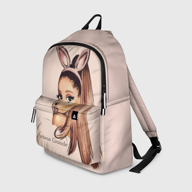 Рюкзак 3D с принтом Ariana Grande (Ариана Гранде) в городе Новоалтайск, 100% полиэстер | лямки с регулируемой длиной, сверху петелька, чтобы рюкзак можно было повесить на вешалку. Основное отделение закрывается на молнию, как и внешний карман. Внутри два дополнительных кармана, один из которых закрывается на молнию. По бокам два дополнительных кармашка | ariana grande | актриса | американская певица | ариана | ариана гранде | гранде | девушка | музыка | певица | песни | продюсер