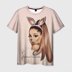 Мужская футболка 3D с принтом Ariana Grande (Ариана Гранде) в городе Новоалтайск, 100% полиэфир | прямой крой, круглый вырез горловины, длина до линии бедер | ariana grande | актриса | американская певица | ариана | ариана гранде | гранде | девушка | музыка | певица | песни | продюсер