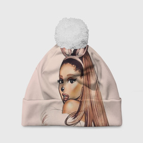 Шапка 3D c помпоном с принтом Ariana Grande (Ариана Гранде) в городе Новоалтайск, 100% полиэстер | универсальный размер, печать по всей поверхности изделия | ariana grande | актриса | американская певица | ариана | ариана гранде | гранде | девушка | музыка | певица | песни | продюсер