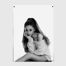 Постер с принтом Ariana Grande (Ариана Гранде) в городе Новоалтайск, 100% бумага
 | бумага, плотность 150 мг. Матовая, но за счет высокого коэффициента гладкости имеет небольшой блеск и дает на свету блики, но в отличии от глянцевой бумаги не покрыта лаком | ariana grande | актриса | американская певица | ариана | ариана гранде | гранде | девушка | музыка | певица | песни | продюсер