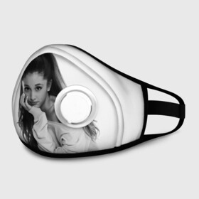Маска из неопрена с принтом Ariana Grande (Ариана Гранде) в городе Новоалтайск, неопрен 100% | Форма огибающая нос. Резинки для ушей с дополнительной резинкой на затылке. Клапан для выдоха для активного дыхания при занятиях спортом. Эластичный материал маски и окантовки для лучшего растяжения и прилегания маски.  | ariana grande | актриса | американская певица | ариана | ариана гранде | гранде | девушка | музыка | певица | песни | продюсер