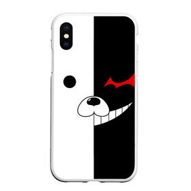 Чехол для iPhone XS Max матовый с принтом Monokuma в городе Новоалтайск, Силикон | Область печати: задняя сторона чехла, без боковых панелей | anime | character | dangan ronpa | kawai | manga | аниме | анимэ | глаз | данганронпа | двухцветная | директор | злодей | из | изображение | кавай | крутой | лицо | манга | медведь | милый | мишка | на груди | необычный | нос