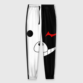 Мужские брюки 3D с принтом Monokuma в городе Новоалтайск, 100% полиэстер | манжеты по низу, эластичный пояс регулируется шнурком, по бокам два кармана без застежек, внутренняя часть кармана из мелкой сетки | anime | character | dangan ronpa | kawai | manga | аниме | анимэ | глаз | данганронпа | двухцветная | директор | злодей | из | изображение | кавай | крутой | лицо | манга | медведь | милый | мишка | на груди | необычный | нос