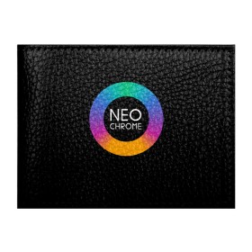 Обложка для студенческого билета с принтом NEO CHROME в городе Новоалтайск, натуральная кожа | Размер: 11*8 см; Печать на всей внешней стороне | контрастный | металл | радуга | радужный | цветной | яркий