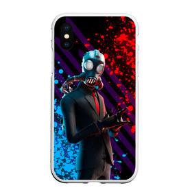 Чехол для iPhone XS Max матовый с принтом Fortnite [004] в городе Новоалтайск, Силикон | Область печати: задняя сторона чехла, без боковых панелей | Тематика изображения на принте: fortnite | game | ninja | online. twitch | tedfortnite | битва | игра | камуфляж | король | ниндзя | онлайн | твич | форнайт | фортнайт