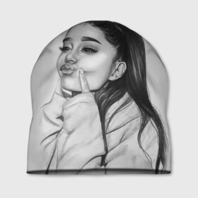 Шапка 3D с принтом Ariana Grande (Ариана Гранде) в городе Новоалтайск, 100% полиэстер | универсальный размер, печать по всей поверхности изделия | ariana grande | актриса | американская певица | ариана | ариана гранде | гранде | девушка | музыка | певица | песни | продюсер