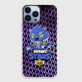 Чехол для iPhone 13 Pro Max с принтом BRAWL STARS LEON ОБОРОТЕНЬ. в городе Новоалтайск,  |  | Тематика изображения на принте: bib | brawl stars | colt | crow | el brown | leon | leon shark | max | moba | sally leon | shark | акула | берли | биби | бравл старс | браун | ворон | жанр | игра | кольт | леон | леон акула | макс | нита | шелли