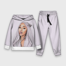 Детский костюм 3D (с толстовкой) с принтом Ariana Grande (Ариана Гранде) в городе Новоалтайск,  |  | ariana grande | актриса | американская певица | ариана | ариана гранде | гранде | девушка | музыка | певица | песни | продюсер