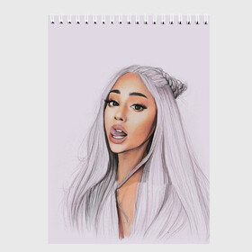 Скетчбук с принтом Ariana Grande (Ариана Гранде) в городе Новоалтайск, 100% бумага
 | 48 листов, плотность листов — 100 г/м2, плотность картонной обложки — 250 г/м2. Листы скреплены сверху удобной пружинной спиралью | Тематика изображения на принте: ariana grande | актриса | американская певица | ариана | ариана гранде | гранде | девушка | музыка | певица | песни | продюсер