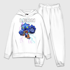 Мужской костюм хлопок OVERSIZE с принтом Brawl Stars LEON в городе Новоалтайск,  |  | brawl | brawl stars | crow | leon | sally | shark | stars | акула | бравл | бравл старс | браво старс | игра | компьютерная | кров | леон | леон акула | онлайн | старс | шарк