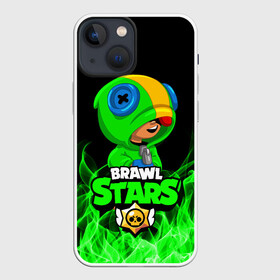Чехол для iPhone 13 mini с принтом BRAWL STARS SALLY LEON в городе Новоалтайск,  |  | bibi | brawl stars | crow | el brown | leon | leon shark | max | sally leon | shark | stars | акула | биби | ворон | леон
