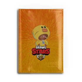 Обложка для автодокументов с принтом BRAWL STARS SALLY LEON. в городе Новоалтайск, натуральная кожа |  размер 19,9*13 см; внутри 4 больших “конверта” для документов и один маленький отдел — туда идеально встанут права | Тематика изображения на принте: bib | brawl stars | colt | crow | el brown | leon | leon shark | max | moba | sally leon | shark | акула | берли | биби | бравл старс | браун | ворон | жанр | игра | кольт | леон | леон акула | макс | нита | шелли