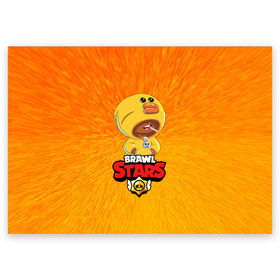 Поздравительная открытка с принтом BRAWL STARS SALLY LEON. в городе Новоалтайск, 100% бумага | плотность бумаги 280 г/м2, матовая, на обратной стороне линовка и место для марки
 | bib | brawl stars | colt | crow | el brown | leon | leon shark | max | moba | sally leon | shark | акула | берли | биби | бравл старс | браун | ворон | жанр | игра | кольт | леон | леон акула | макс | нита | шелли