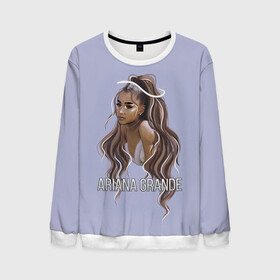 Мужской свитшот 3D с принтом Ariana Grande (Ариана Гранде) в городе Новоалтайск, 100% полиэстер с мягким внутренним слоем | круглый вырез горловины, мягкая резинка на манжетах и поясе, свободная посадка по фигуре | ariana grande | актриса | американская певица | ариана | ариана гранде | гранде | девушка | музыка | певица | песни | продюсер